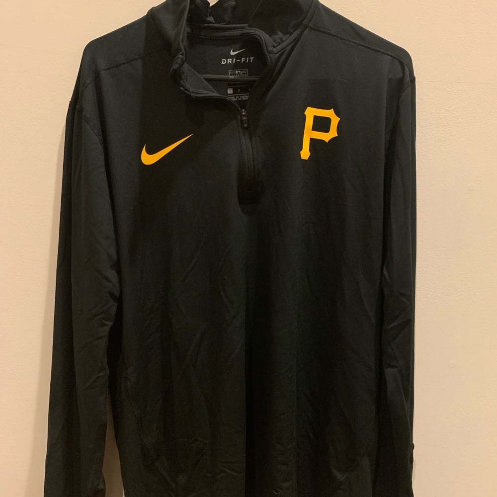 Pittsburgh Pirates Nike Dri Fit 1/4 Zip Shirt